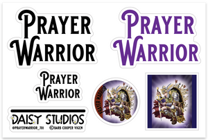 Prayer Warrior Sheet 6x4