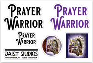 Prayer Warrior Sheet 6x4