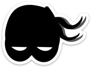 Pirate 3x2 Sticker