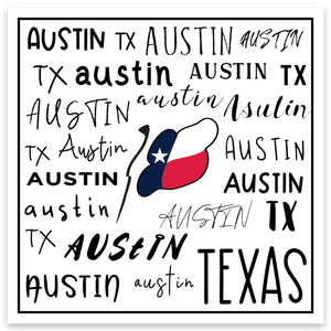 Austin TX Sticker