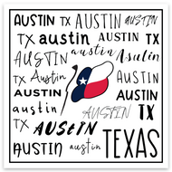 Austin TX Sticker