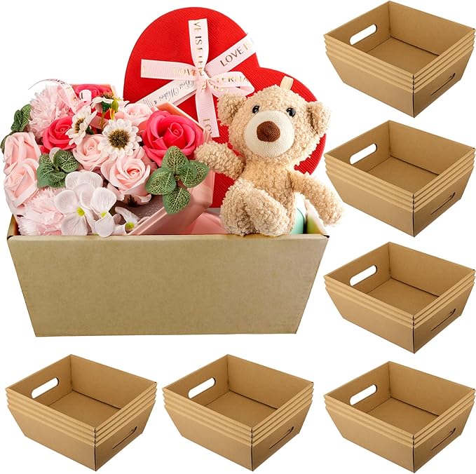 Gifting Basket - Kraft Brown