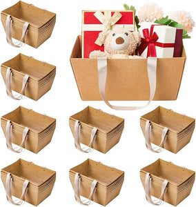 Kraft Gift Basket w/Handles