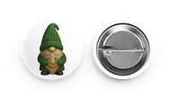 Year of Gnomes 12 pack buttons