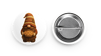 Year of Gnomes 12 pack buttons