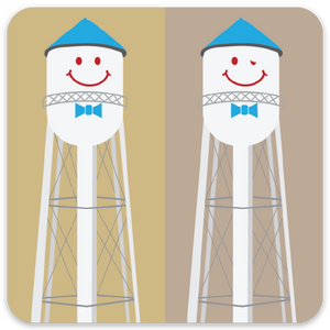 Classic Smiley duo 3in
