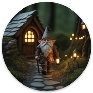 Cottage Elf Gnome 03