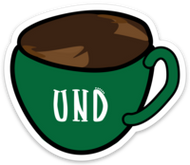 cup UND green w