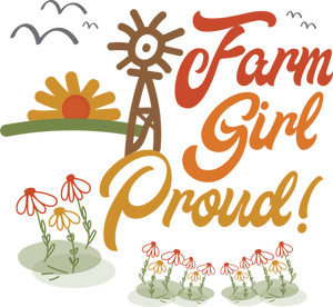 Farm Girl Kitchen Towel
