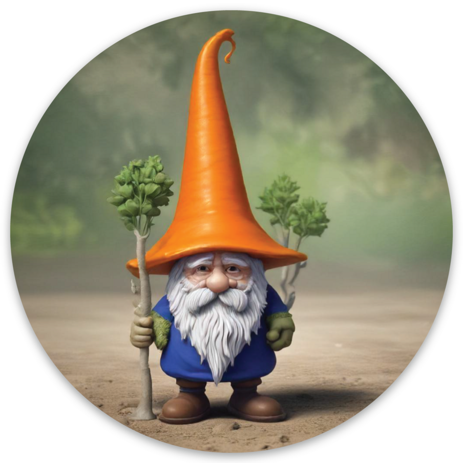 Garden Gnome Carrot