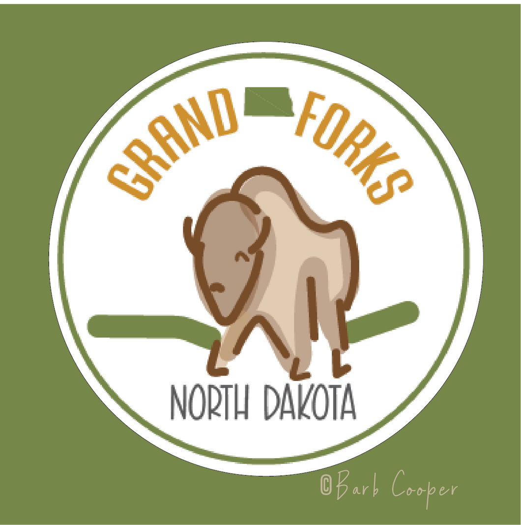 ND Buffalo MAGNET