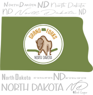 GFND State Buffalo STICKER