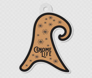 Gnome Life Acrylic Key Tag
