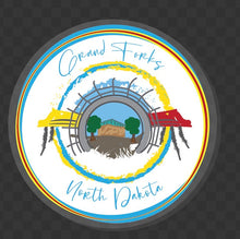 Grand Forks Pin Acrylic