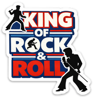 King of Rock N Roll MAGNET