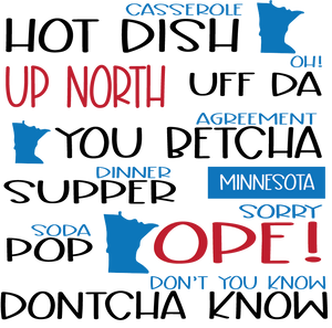 MN sayings STICKER