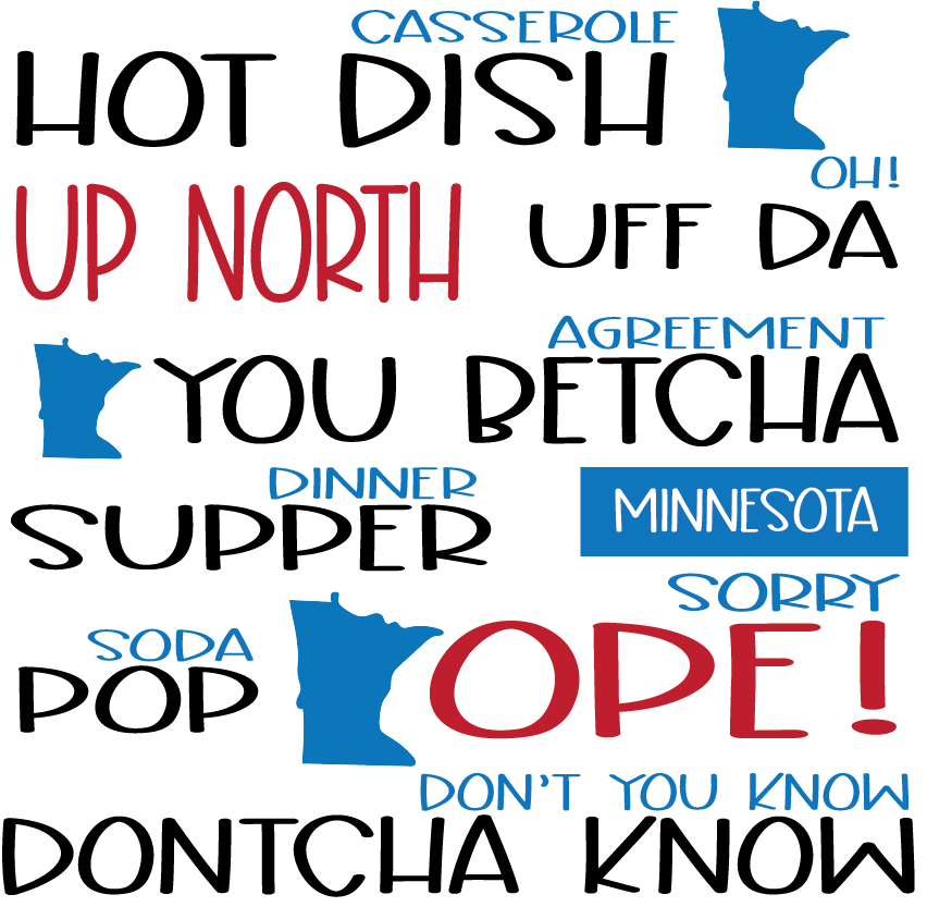 MN sayings STICKER