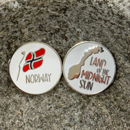 Norway Flag Coin | 3 pack