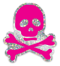 Pink Skull Glitter