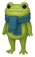 Portland Frog 5x3in Sticker