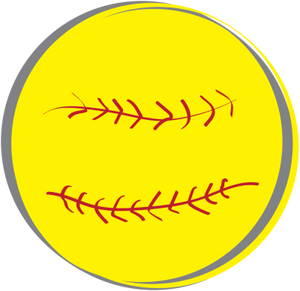 Softball Magnet