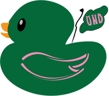 Ducky Green UND pink