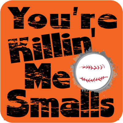 Killin Me Smalls Orange 2x2