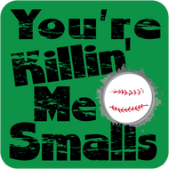 Killin Me Smalls Green 3x3