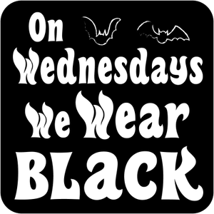 Weds Wear Black Bats