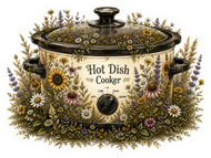 Hot Dish Cooker Wildflower magnet