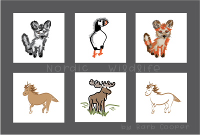 Nordic Wildlife 4x6