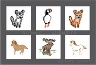 Nordic Wildlife 4x6