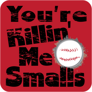 Killin Me Smalls Red 3x3