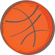 Basketball Magnet