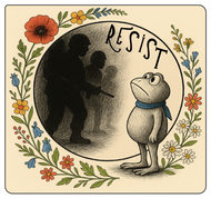 RESIST 2in Sticker