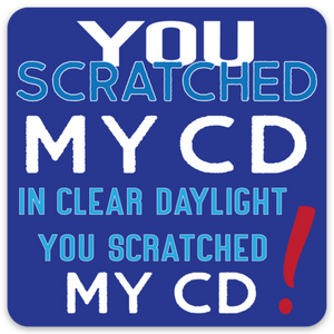 Ringer Scratched CD