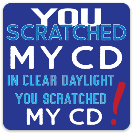 Ringer Scratched CD