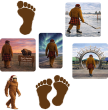 Limited Edition ND Sasquatch Sticker 7 Pack