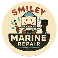 Smiley Marine Repair 4 Coasters Beige