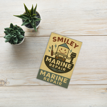 Smiley Marine Repair ART PRINT