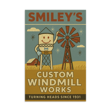 Smiley's Windmill Works ART PRINT
