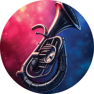 Tuba Steampunk  2in