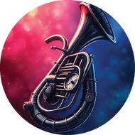 Tuba Steampunk  2in