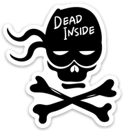 Dead Inside Sticker