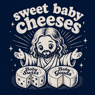 Sweet Baby Cheeses 3x3 MAGNET