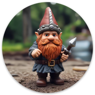 Viking Claymation Red1 3x3 sticker