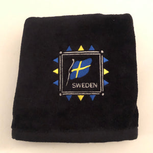 Sweden Flag | Embroidered Towel