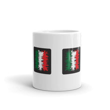 Italy Flag Electric 02 All Around } Mug
