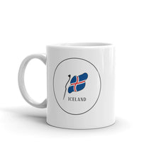 Iceland Flag Circle | Mug