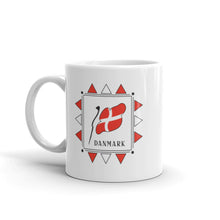 Danmark Flag Square | Mug